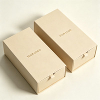 Boîte à parfum en papier de qualité supérieure pour flacon de parfum, élégante boîte à tiroir coulissant avec insert, boîte rigide de style tiroir