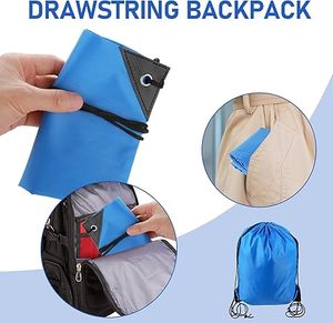 Biểu tượng tùy chỉnh Nylon vẽ chuỗi túi đầy đủ màu sắc <span class=keywords><strong>cinch</strong></span> Ba lô không thấm nước 210D polyester dây kéo túi - Product Image 4