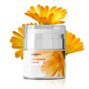 Private Label naturale nutriente viso rassodante Anti Anti invecchiamento macchie sbiancante <span class=keywords><strong>crema</strong></span> per il viso riparazione Acne <span class=keywords><strong>Calendula</strong></span> <span class=keywords><strong>crema</strong></span> per il viso - Product Image 1
