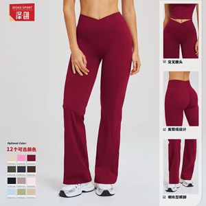 กางเกงขาบานเอวสูงสำหรับผู้หญิง ยี่ห้อ Zechuang ผ้าไนลอน ระบายอากาศได้ดี เหมาะสำหรับกิจกรรมกลางแจ้ง - Product Image 3