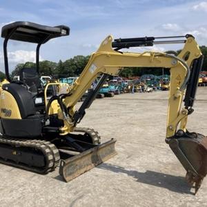 Mini-excavatrice sur chenilles d'occasion Premium Yangma, 3 tonnes, compacte, à queue zéro, avec fonction de rétrocaveuse - Product Image 2