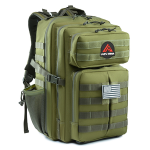Sac à dos tactique quotidien multi-usages 45L-Oxford hydrofuge résistant à l'abrasion pour les déplacements, l'université, les voyages et l'extérieur - Product Image 3