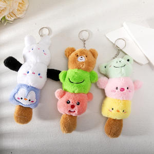 Llaveros de Cobre con LED de Dibujos Animados al por Mayor, Lindos Colgantes de Osos para Bolsos, Patrón de Muñeca, Accesorios de Juguete Seguros, Regalos - Product Image 1