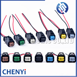 Conectores impermeables automotrices de 2 pines Conector de arnés de sensor 1801175-5 1801175-4 1801175-2 1801175-6 1801175-7 1801175-3 1801175-1 - Product Image 1