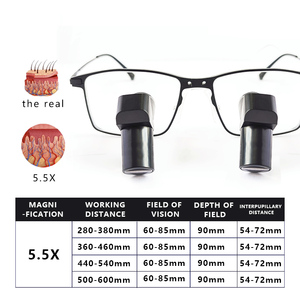 Burite TTL Ergo 5,5x deflessione <span class=keywords><strong>Kepler</strong></span> dentale chirurgico binoculare lenti leggere e portatili ergonomia - Product Image 3