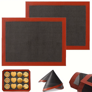 Factory OEM Chef's Choice Perforated Food Grade <b>Silicone</b> Anti-Skid Pastry Mat Dishwasher Oven Safe Eco-Friendly for Bread - Product Image 1
