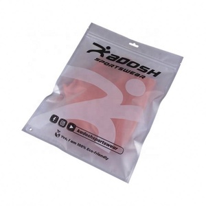 Impression de vêtements de haute qualité sac à fermeture éclair en plastique produit de vêtement à fermeture éclair feuille d'aluminium sacs de t-shirt personnalisés - Product Image 5