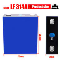 Paket Baterai LiFePO4 MB31 DIY 3.2V 280Ah 300Ah 306Ah 314Ah Kotak dan Rak Baterai Mb31 LF280K Penyimpanan Energi Rumah 100ah 150ah
