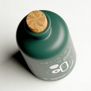 Botella de Vidrio Personalizada para Salsa y Vinagre de 250 ml, 375 ml, 500 ml, Botella de Vidrio para Aceite de Oliva con Calcomanía de Cerámica Verde y Blanca de 500 ml - Product Image 5