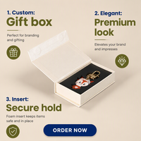 Boîte cadeau magnétique personnalisée, boîte d'emballage rigide avec couvercle et base pour bijoux, thé, cosmétiques, vente au détail, fournisseur en gros