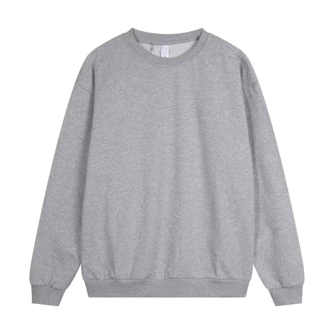 01 Flower grey crew neck