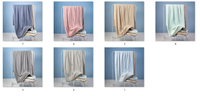 Couverture matelassée rafraîchissante double face Luxear, couette d'été personnalisée
