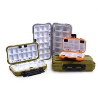 Boîte de pêche extérieure étui en plastique dur PP transparent comme accessoires de rangement leurre petite boîte à outils de pêche boîte à outils