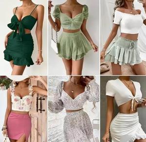 <span class=keywords><strong>Ropa</strong></span> Nueva para Mujer, Estilo Mixto, Vestidos, Blusas, Pantalones, Camisas, Faldas, <span class=keywords><strong>Ropa</strong></span> de Mujer en Talla Pequeña - Product Image 1