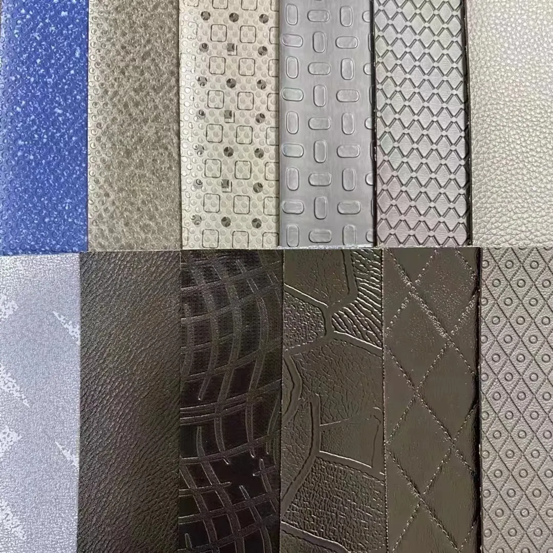 Cuero sintético de PVC Artificial para sofá, asiento de coche, suelo de coche