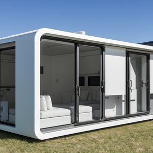 Cabaña de manzana moderna de lujo prefabricada con decoración fina <span class=keywords><strong>casa</strong></span> prefabricada desmontada - Product Image 3