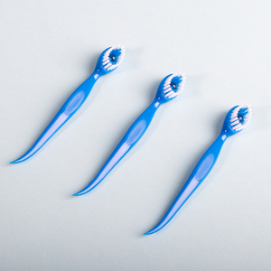 4-in-1 Kinh Tế đa chức năng bàn chải đánh răng với Bạc Hà Gel bóng lưỡi <span class=keywords><strong>scraper</strong></span> & tăm End Xách Tay Du Lịch Bàn chải đánh răng - Product Image 3