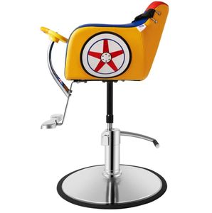 Vente en gros de chaises de barbier <span class=keywords><strong>vintage</strong></span> pour enfants en cuir et PU avec pièces en plastique pour les salons de coiffure - Product Image 1