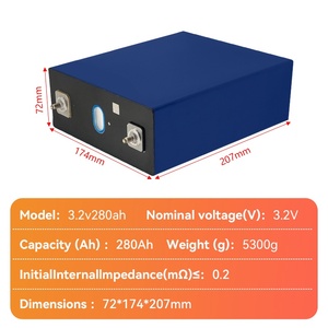 REPT <span class=keywords><strong>3.2V</strong></span> 280Ah 프리즘형 LiFePO4 리튬 이온 배터리 셀 314Ah/320Ah/340Ah LFP 배터리 (태양광 ESS RV 보트 저장용) - Product Image 3