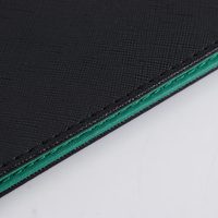 Fundas de bolsillo para tarjetas, Cartera de lujo, carpeta de cuero, portatarjetas de Golf