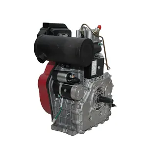 Motor diésel 1100 para granja, arranque eléctrico refrigerado por aire, marino, estacionario, 10kw