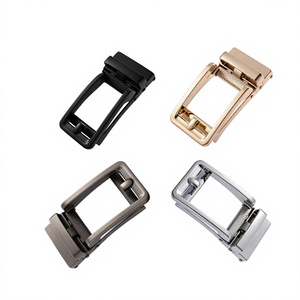 Deepeel BB204 3.5cm Metal Automatic <b>Belt</b> <b>Buckle</b> <b>Men</b> Casual <b>Belt</b> Clasp Adjustable Replacement Hardware Fashion Accessories - Product Image 1