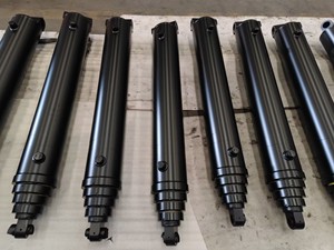 Xi Lanh Thủy Lực Dạng Ống Lồng Tác Động Kép Nhiều Giai Đoạn Loại Parker /Hyva Dùng Cho Xe Tải, Xe Kéo Và Tipper - Product Image 5