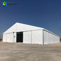 Carpa de Aluminio, Estructura Resistente y Versátil, Carpa para Taller, Almacén, Carpa Temporal Fácil de Montar, Carpa para Eventos al Aire Libre
