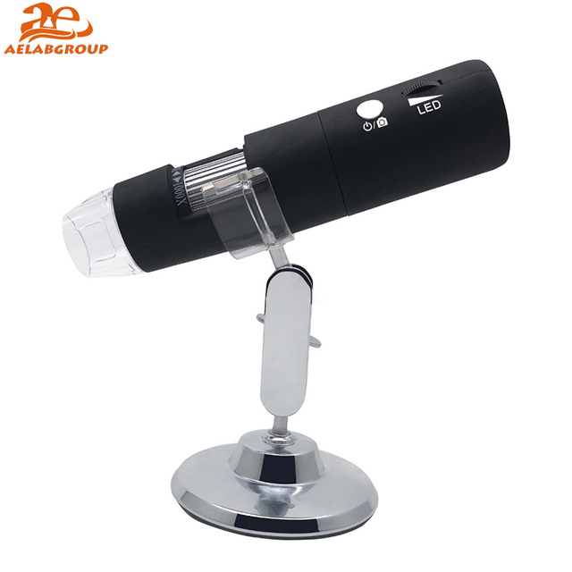 AELAB 50 - 1000X Wireless Zoom Digital Microscope 2.0 Mega HD CMOS USB Portable Digital Microscope