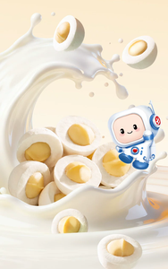 ZHONGBAO Croustilles de noix de <span class=keywords><strong>coco</strong></span> et macadamia lyophilisées, faibles en gras, 30g, prêtes à consommer, durée de conservation de 12 mois, OEM ODM, produit phare - Product Image 2