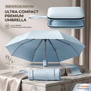 Nouvel Arrivage Parapluie Promotionnel Manuel Pliant en Cinq Sections avec Logo, Portable, Multicolore, Vente en Gros - Product Image 2
