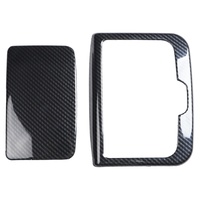 Volant en plastique CAMRY pour conduite à droite, 12-16 ans, modifié avec motif en fibre de carbone, noir, panneau de navigation, décoration intérieure