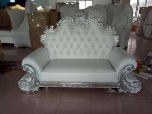 Canapé royal pour <span class=keywords><strong>la</strong></span> mariée et le marié, <span class=keywords><strong>location</strong></span> <span class=keywords><strong>de</strong></span> mariage en gros, canapé royal <span class=keywords><strong>pas</strong></span> <span class=keywords><strong>cher</strong></span> à dossier haut, canapé royal - Product Image 6