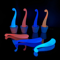 Leistungsstarker Vibrator Sexspielzeug für Frauen Duale Klitoris-Stimulation Weibliche Masturbation Sextoys Im Dunkeln Leuchtender Vibrator Sinnlich
