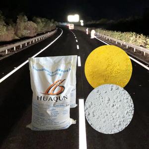 High <b>Initial</b> Inversion Coefficient Glass Beads Content Long-time Reflection at Night Thermoplastic Road Paint - Product Image 5