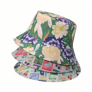 Customizable Double Sided Bucket Hat Beach Casual Sublimated Bucket Hats Daily Use Adults Bucket Hats Unisex - Product Image 1