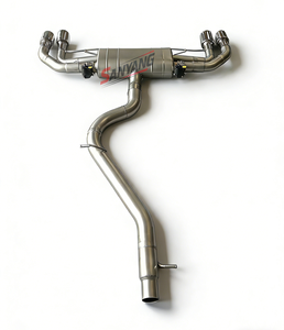 Système d'échappement sport racing en acier inoxydable sur mesure pour Audi TT/<span class=keywords><strong>TTS</strong></span> 2.0T <span class=keywords><strong>Mk2</strong></span> Mk3 avec soupape et silencieux, télécommande - Product Image 4