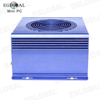 Mini PC EGLOBAL Intel Core I7-10610U, 4 Núcleos, 8 Subprocesos, 4 MB de Caché, hasta 4.9 GHz, 8 Puertos USB, 2 Pantallas, 2 LAN, 2 COM, Multipuerto, el Mejor Mini PC con Ventilador