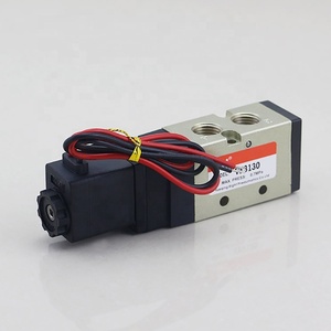 Válvula Solenoide Neumática de Alta Calidad RIH Tipo <span class=keywords><strong>SMC</strong></span> de <span class=keywords><strong>2</strong></span> Posiciones y <span class=keywords><strong>5</strong></span> Vías con Bobina LED de Cable de 24 VCC, Fabricantes de Válvulas Solenoides - Product Image 3