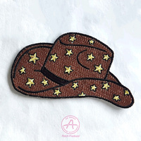 Patchs à repasser à capuche Vêtements patchs brodés Grande robe en fer Viber personnalisée Vente en gros Emblème de broderie au laser