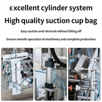 Machine de remplissage et de scellage de sachets à bec verseur vertical de qualité alimentaire pour l'emballage de liquides et de pâtes