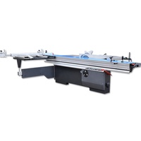 Scie à panneau coulissant de précision mdf, machine de découpe du bois, utilisée pour le travail du bois, v