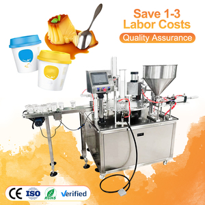 Máquina Automática para Llenar y Sellar Vasos con Papel de Aluminio, Máquina Automática para Llenar y Sellar Vasos de Cubitos de Hielo - Product Image 1