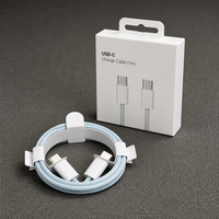 Câble de charge rapide USB-C en nylon tressé, cordon de chargeur Type-C PD, câble de synchronisation de données pour iPhone 18 17 16 et téléphones mobiles Android