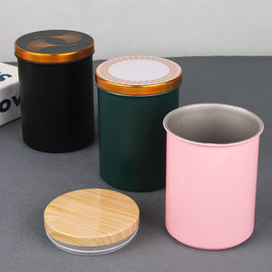 Hongyuan-tarro de acero inoxidable 430 para almacenamiento de alimentos, recipiente de cocina para té, café y azúcar - Product Image 1