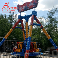 Manège de fête foraine palpitant : Grande balançoire pendulaire à 12 places, manège Frisbee géant à vendre