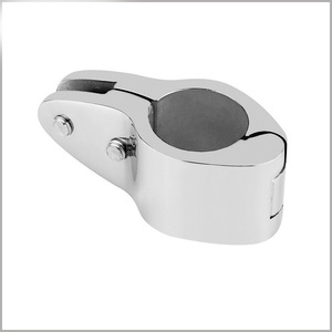 Collier de serrage en acier inoxydable 316 pour matériel marin, type clé, avec goupille et anneau de traction - Product Image 2