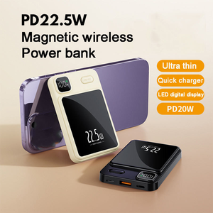 Cargador Inalámbrico Magnético con Batería de Polímero de Litio de Carga Rápida Ultra Delgado de 10000 mAh PD 22.5W, Personalizado OEM, en Tendencia - Product Image 3