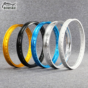 Borske Factory Dirt Bike Moto 6061 6063 Alliage d'aluminium <span class=keywords><strong>WM</strong></span> 1.85X18-36 Pouces Jantes Argentées - Product Image 1