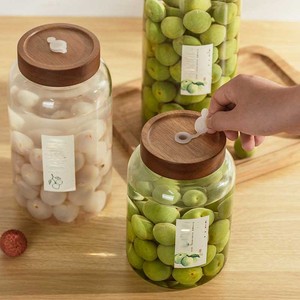 <span class=keywords><strong>Tappo</strong></span> <span class=keywords><strong>a</strong></span> <span class=keywords><strong>vite</strong></span> di scarico barattolo di vetro in schiuma di vetro di grande capacità barattolo di vetro per vino contenitore di sottaceti - Product Image 1